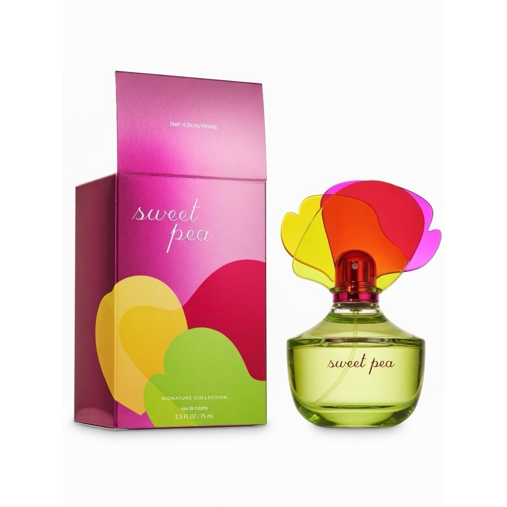 1 Bath Body Works SWEET PEA Eau De Perfume Spray Women 2.5 oz EDP NEW IN BOX
